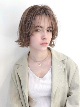 カナン(CANAAN) 10代20代　ハイライト　ハイトーン　外ハネボブ