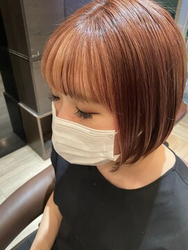 ウィル 阪急茨木駅前店(WiLL) ピンクベージュ☆インナーハイライトカラー