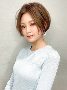 アフロート エル 錦糸町(AFLOAT L) LallYou 錦糸町 フリンジウェーブミルキーベージュショート