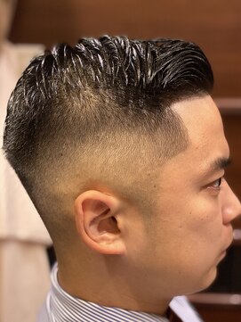 ヒロギンザ 上野店(HIRO GINZA) 王道七三バーバースタイル