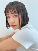 ショートボブ/ミニボブ/マッシュ/切りっぱなし/柏駅