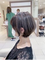 アッシュ 大泉学園店(Ash)&nbsp;【白髪ぼかし】ハイライトショートボブ