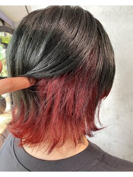 ワイスラッシュジングウ(Y / JINGU) ”魅惑”な色！インナーカラー