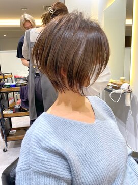 バンプ ギンザ(BUMP GINZA) くびれショート/マロンブラウン/大人ショートボブ／山口