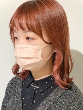 リンダバイネオリーブ 白楽店(Linda by neolive) 結んで隠せる暖色インナーカラーデザインカラー