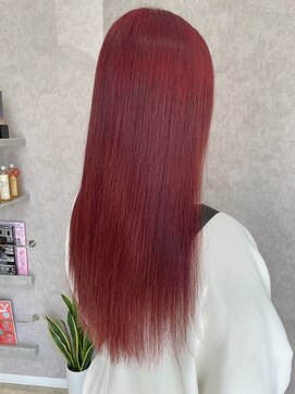 レガシーヘアーデザイン(Legacy hair design) 「チェリーレッドカラー」