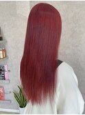 「チェリーレッドカラー」