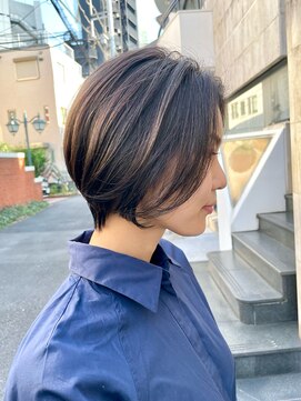 ラグーン 原宿 表参道(LAGOON) 【LAGOON】大人のナチュラルレイヤーショートボブ