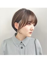 エストアール フクオカ 福岡博多店(est-r. Fukuoka)&nbsp;耳掛け/くびれ/大人ショート/透明感カラー/博多