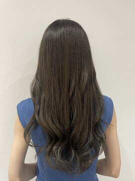 シードバイシャムロック(SEED by Shamrock) 韓国風ロングヘア オリーブベージュ ナチュラルハイライト