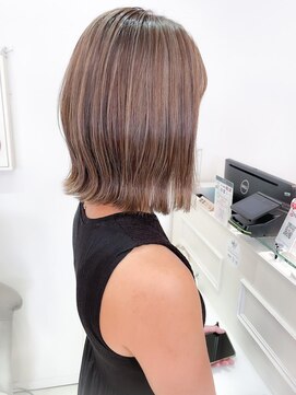 バブ バイネオリーブ(Bab by neolive) ボブ×ハイライト☆ミルキーベージュ