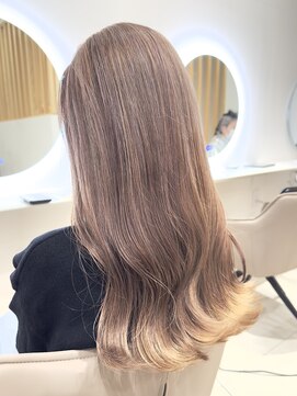 ノアル(NOAHL) ダブルカラー/ブリーチ有/ブリーチ無/透明感/グレージュ/上尾