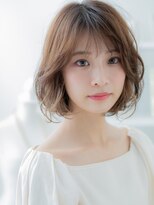 モッズヘア 越谷(mod's hair)&nbsp;Aラインボブ外国人風イヤリングカラーTb8越谷20代30代40代