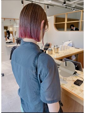 リコ(RICO) 裾カラー×cherrypink