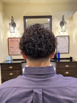 スカイシープレイス 錦糸町 縦落ちツイスパ[錦糸町/理容室/バーバー/フェード/パーマ]