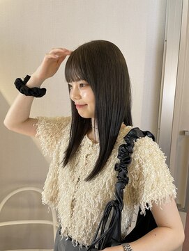 アム(amu) オリーブカラー/カーキベージュ/ブリーチなしカラー