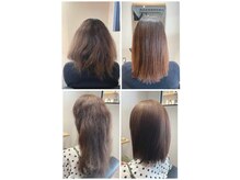 髪質改善酸性ストレートでエイジング毛、細毛、ダメージ毛に特化