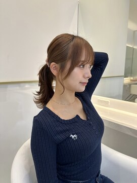 コアプラス 千葉(COA PLUS) 前髪顔周りカット/レイヤーカット/髪質改善/ベージュカラー/千葉