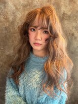 アヴァンティ ヘアーアンドスパ(avanti hair&spa)&nbsp;ベージュ×顔まわりアクセントカラー