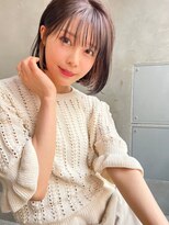 エイミー(Aimee)&nbsp;Aimee 町田　イヤリングカラー×ボブ