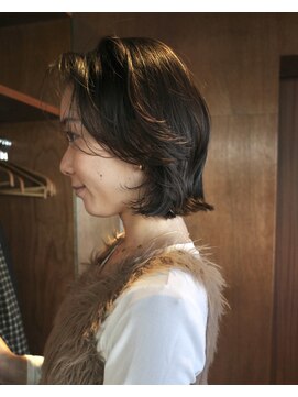 ヨロヘアー(YOLO hair) ボブ×レイヤー×前髪カット×トリートメント　20代　30代　40代