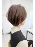 似合わせカット/ショートボブ/小顔ヘア/メルティカラー/くせ毛