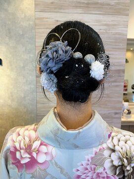 エバーグリーン(ever Green) ヘアセット×袴の着付け