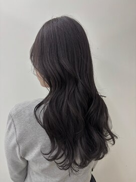 ジーナ 札幌(Zina) 髪質改善＊アッシュラベンダー＊ふんわりウェーブ＊美髪