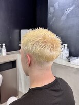 クロムトウキョウ ザ バーバー 新宿本店(CHROM TOKYO the Barber)&nbsp;ブロンドフェード