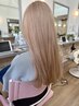 【ブリーチ付き】カット＋デザインカラー＋クイックTR【姫路ショートカット】