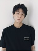 =メンズボブ/スパイキーショート/フェザーパーマ/MEN’S HAIR