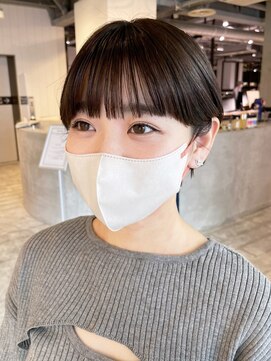 シオン(shion) 美髪ショートおくれ毛_ba428991