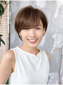ショートヘア/分け目なし/イメチェン/30代40代50代60代/表参道