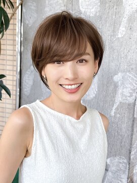 ロビー 表参道(ROBBY) ショートヘア/分け目なし/イメチェン/30代40代50代60代/表参道