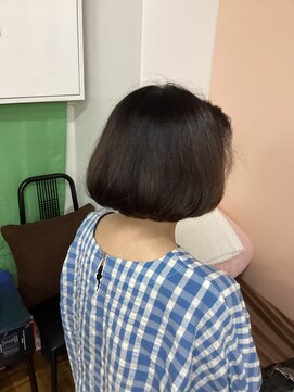 ユウビ(YUBI) カット+オゾンパーマ