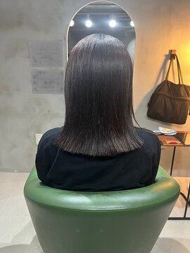 キャピタル ノウ(CAPITAL nou) 美髪矯正×切りっぱなし