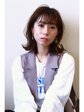 フラミューム 三島(flammeum) 長めボブスタイル