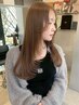 【指名限定】似合わせカット＋顔まわりストレート+トリートメント
