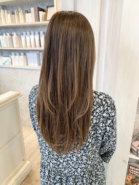 キャアリー(Caary) 福山市美容院Caary 根元のリタッチカラーで艶髪キレイ☆30代40代