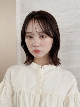 ロンドグロワール 大宮(Lond Gloire) 大人ガーリー/ミディアムレイヤーカット/20代30代40代50代/大宮