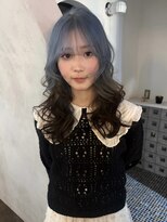 オルン(ORGN.)&nbsp;ルーツカラー　デザインカラー　ペールブルー　水色　寒色　青