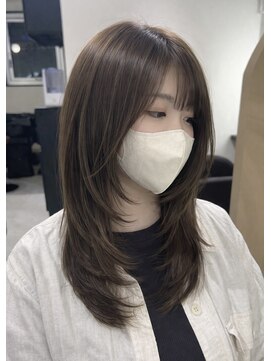 ミストプラス(MIST+) 髪質改善/レイヤーカット/ミディアムレイヤー/阪神尼崎/MIST+