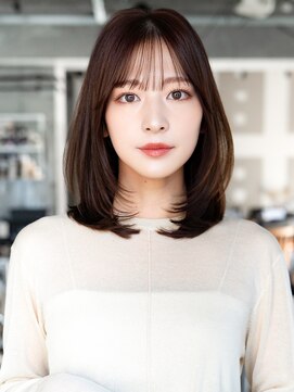 エインアンリー 明治神宮前(AIN.ANLY.) ☆デジタルパーマワンカールパーマレイヤーカット韓国ヘア小顔