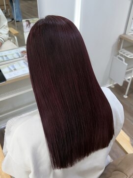 シュシュバイジャガラ 千葉駅北口店(chou chou byJAGARA) ボルドーカラー【chouchou千葉・千葉駅】