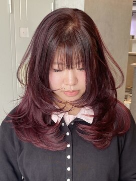 フォート(FORT) 春夏カラー/ワインレッド/重軽バタフライレイヤー/バーガンディ