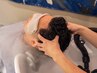 (頭皮の汚れにオススメ)炭酸ヘッドスパ+カットフルコース(シェービング付き)