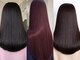 タイドヘア 茨木店(TIDE HAIR)の写真/髪質改善◎柔らかく自然なストレート＆カラー同時施術で美髪へ！