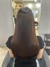 髪のうねり改善→自然なまとまるストレートに♪￥28000