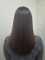 テーラヘアー 土気あすみが丘店(TELA HAIR)&nbsp;ピンクブラウン×ワンレンロング