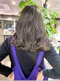 ブリーチなしでつくる透明感グレージュ